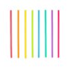 8” Bright Color Reusable Straws
