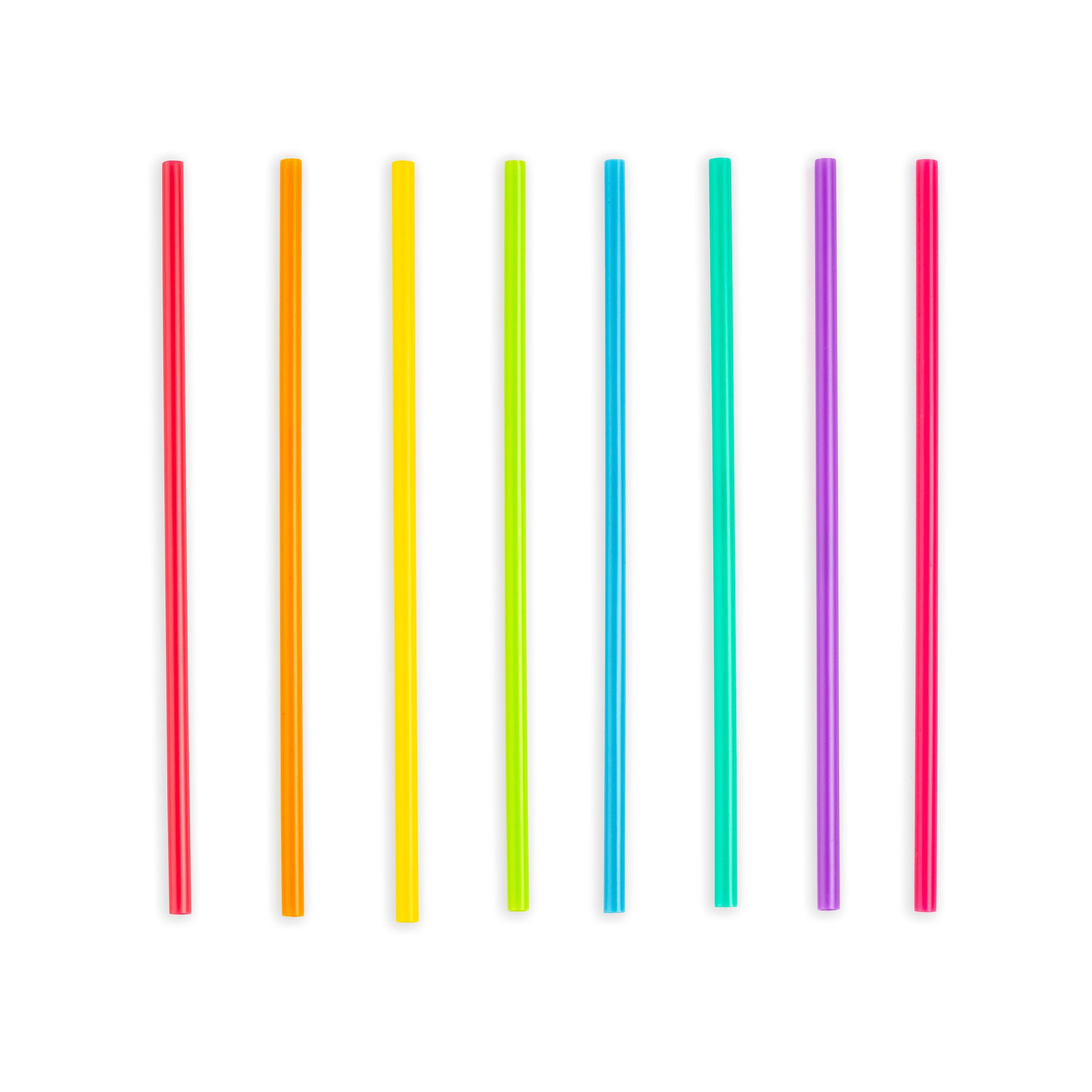CU266_Bright_Color_Reusable_Straws_8in_ALL_WB