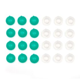 24 Reusable Golf Ball Ice Cubes