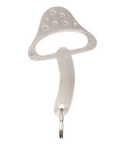 Mushroom Keychain Bottle Opener
